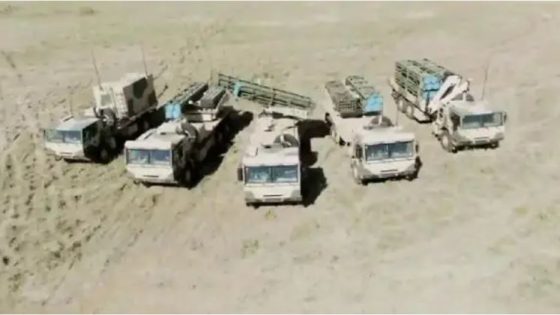الدق تم.. راجمات الصواريخ الإسرائيلية المتطورة “بلوس” تظهر لأول مرة بالصحراء المغربية