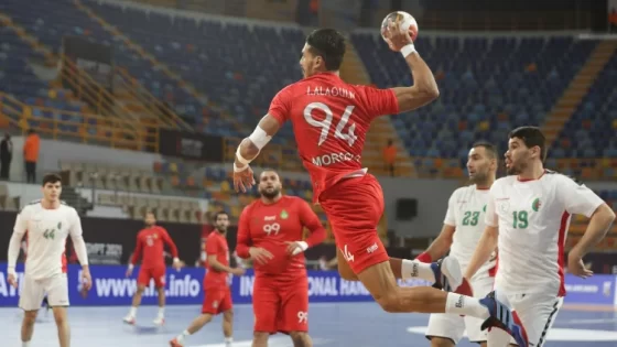 المنتخب المغربي يتأهل إلى النهاية على حساب تونس (البطولة العربية 6 لكرة اليد للشباب)