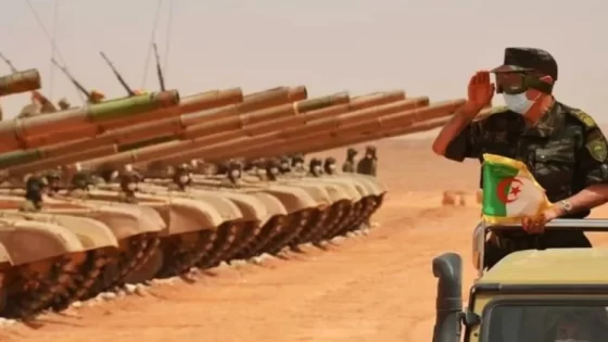 من الحدود المغربية.. رئيس أركان الجيش الجزائري يدعو جيشه إلى التحضير القتالي الجيّد