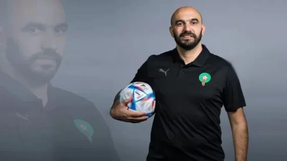 مدرب المنتخب المغربي وليد الركراكي يختتم جولته الخليجية