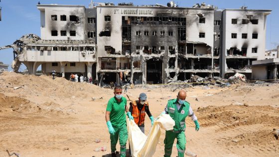 تضم 49 جثة.. غزة: اكتشاف مقبرة جماعية ثالثة في مستشفى الشفاء