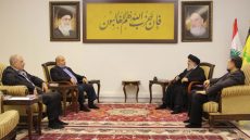 نصرالله يلتقي القيادي بحركة حماس خليل الحية.. ماذا دار بينهما؟