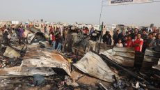 ماذا قالت إسرائيل لأمريكا عن سبب اشتعال النيران في مخيم رفح؟.. مصدر يكشف لـCNN