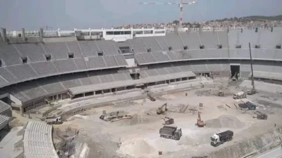 بالصور.. ملعب طنجة الكبير يدخل سباق المسافات القصيرة