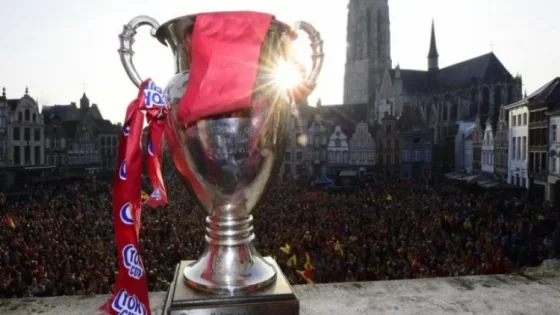 “أونيون سان جيلواز” يفوز بكأس بلجيكا.. أول لقب له منذ 89 عاما
