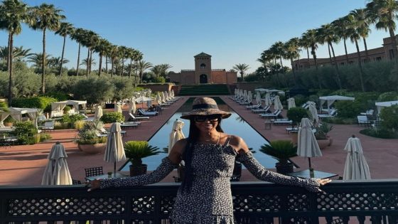 عارضة الأزياء العالمية “نعومي كامبل” تختار مدينة مراكش للاحتفال بعيد ميلادها