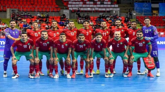 عاجل.. هذه مجموعة المنتخب المغربي في مونديال الفوتسال