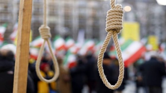 الحكم بالإعدام على رجل بتهمة دعم الاحتجاجات الإيرانية في 2022