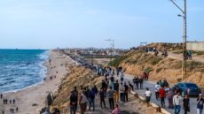 الجيش الإسرائيلي يبدأ تأمين منطقة الرصيف الأمريكي العائم قبالة ساحل غزة