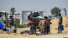 "الأونروا": جميع النازحين تقريبا غادروا رفح.. و100ألف شخص لا يزالون بالمدينة