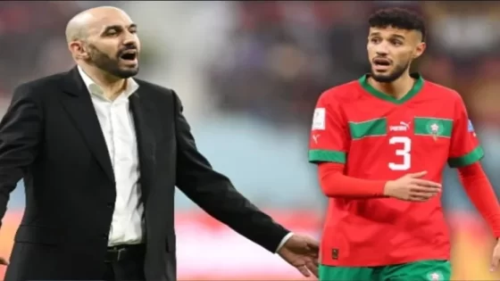 صورة لنصير مزراوي تضع وليد الركراكي في حرج.. فماذا يقع؟