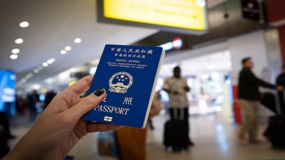 الصين تمنح الأجانب المقيمين في هونغ كونغ تأشيرة 5 سنوات
