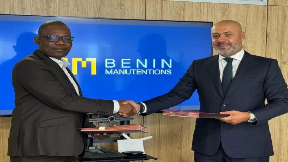 توقيع شراكة بين “Bénin Manutentions S.A” و”مرسى المغرب” في