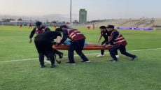 نقل حارس مرمى الوداد للمستشفى