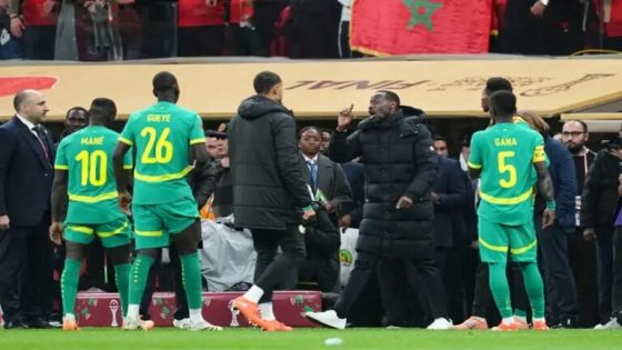فضيحة جديدة تلاحق لاعبي السنغال بنهائي الكان