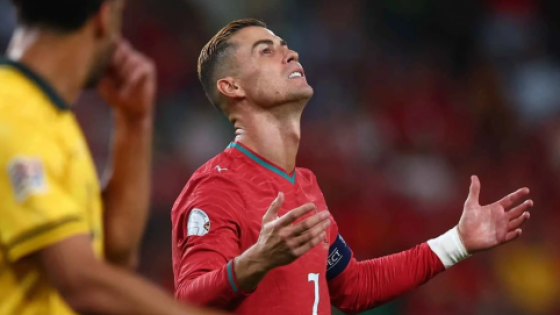 الاتحاد البرتغالي يعلن إيقاف كريستيانو رونالدو وتغريمه ماليا.. هذه التفاصيل