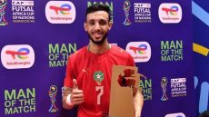 بعد ثنائية مصر.. أمزال يحصد جائزة نجم المباراة