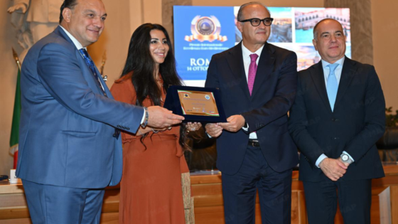 تتويج مصممة الأزياء المغربية حليمة هدير بجائزة التميز الأورو-متوسطي الدولية 2026