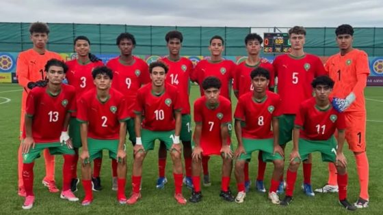 سعيد نوفيع يواصل التألق.. صغار المنتخب المغربي يحسمون تأهلهم لثمن نهائي مونديال (U15)
